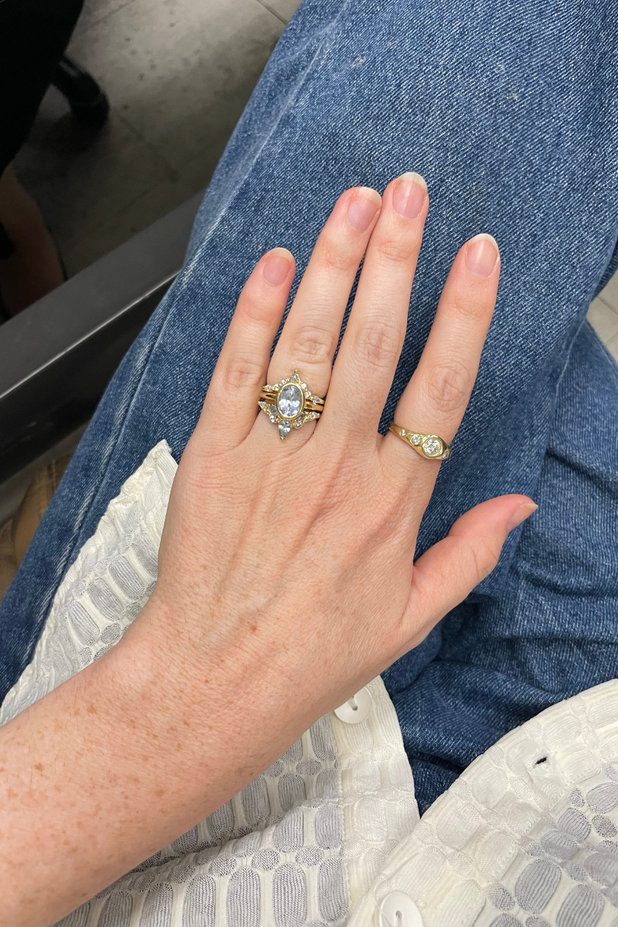 Dewdrop Rings