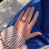 Pear Diamond Solitaire
