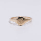 Monogram Signet Ring