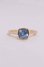 Cerulean Sapphire Solitaire