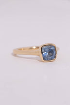 Cerulean Sapphire Solitaire