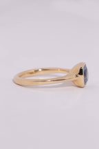 Cerulean Sapphire Solitaire