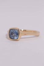 Cerulean Sapphire Solitaire