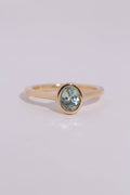 Seafoam Sapphire Solitaire