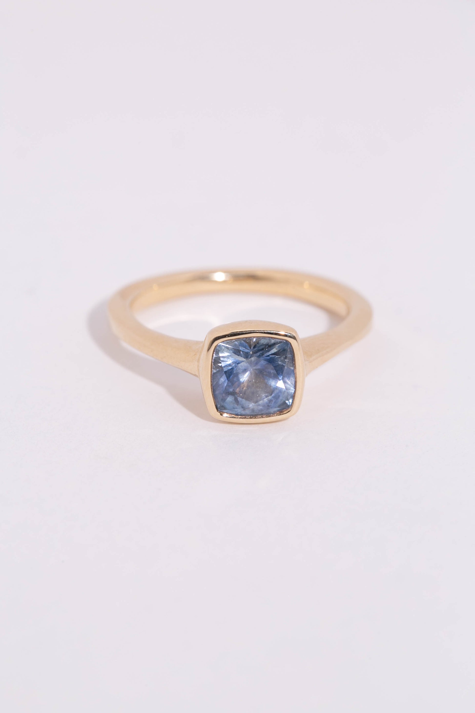 Cerulean Sapphire Solitaire