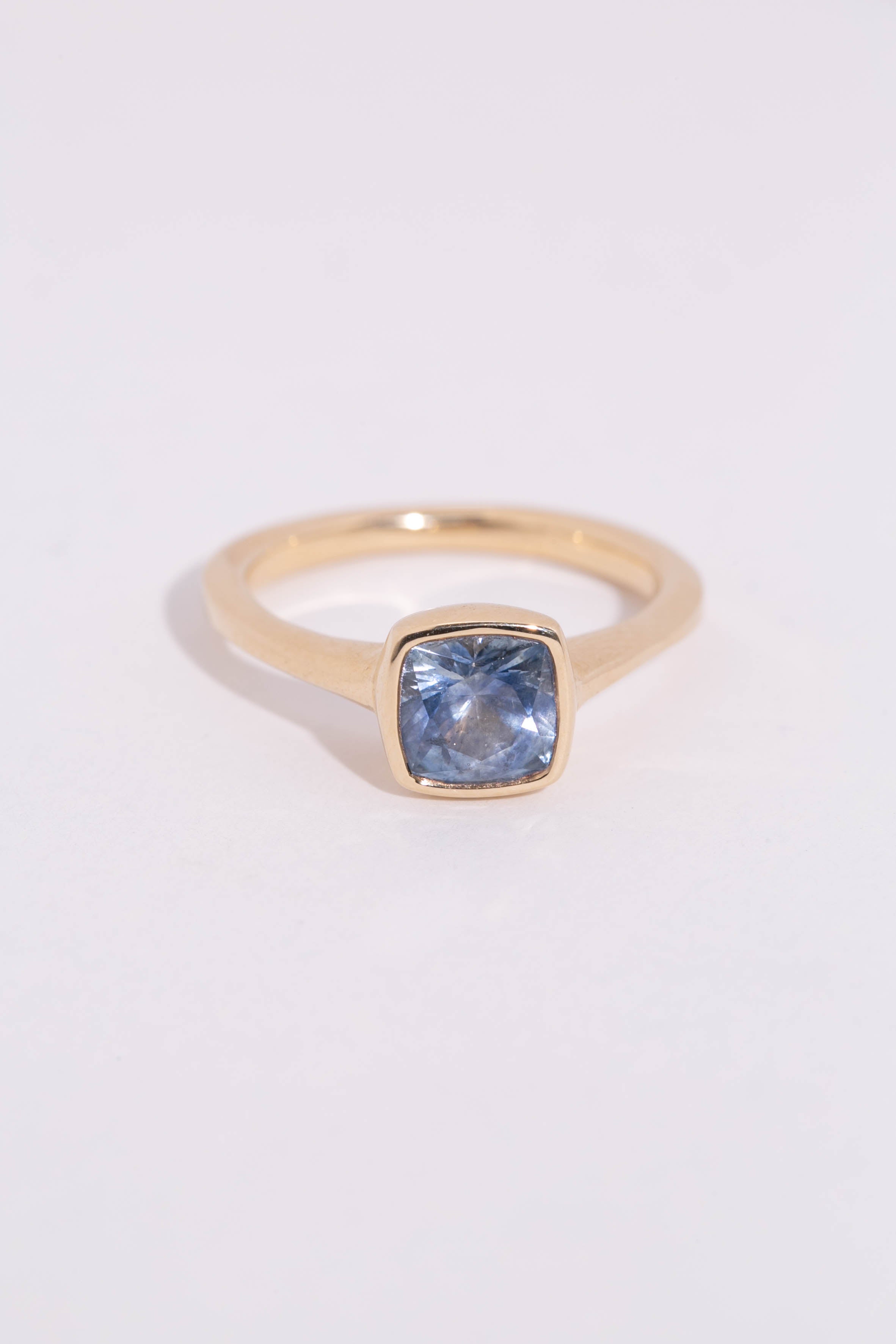 Cerulean Sapphire Solitaire