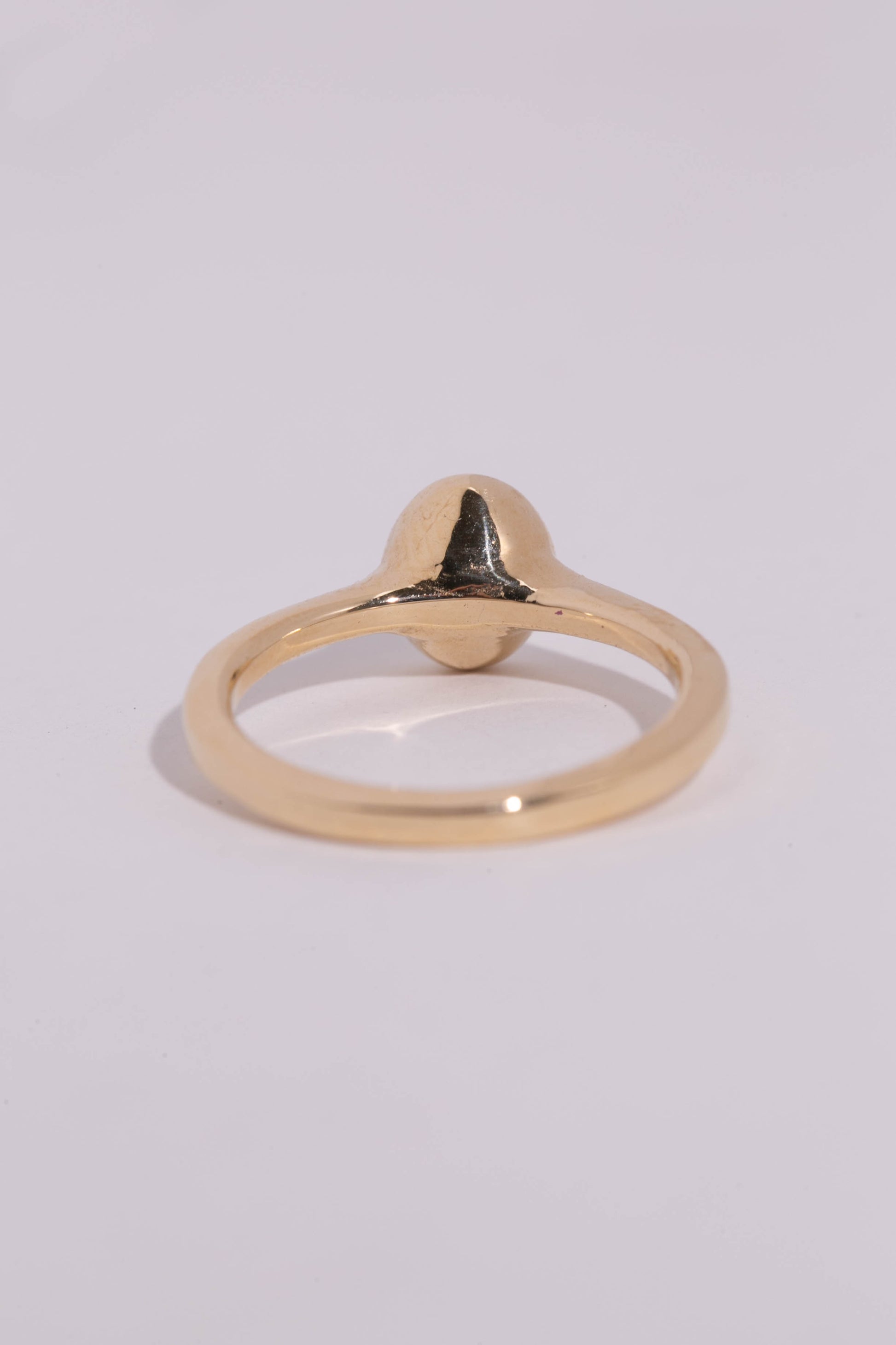 Seafoam Sapphire Solitaire