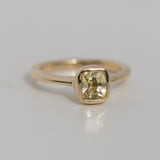 Yellow Sapphire Solitaire