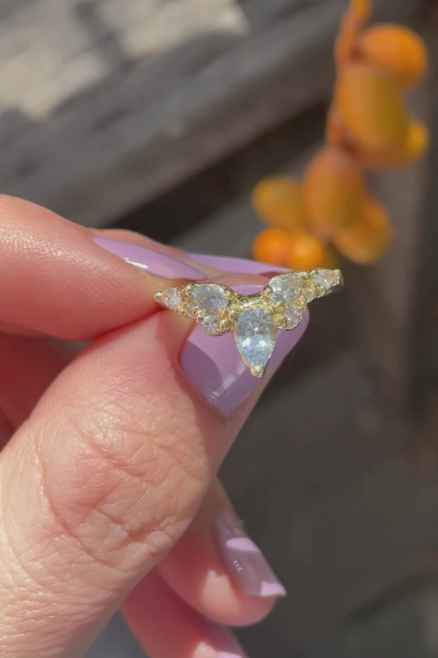 Dewdrop Rings